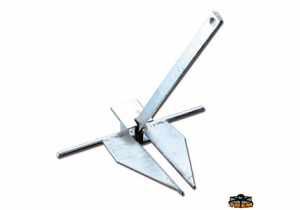 TREM SRL ANCORA TIPO DANFORTH ACCIAIO INOX DA KG.5.5