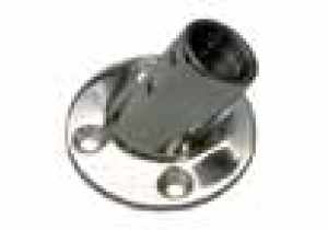 TREM SRL BASE CIRCOLARE 60  PRESSOFUSO INOX MM.22