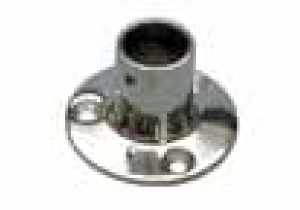 TREM SRL BASE CIRCOLARE 90  PRESSOFUSO INOX MM.25