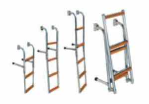 TREM SRL SCALETTA PIEGHEVOLE 4 GRADINI LARGHEZZA CM.29 MOD AIRBUS