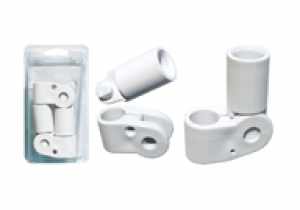 TREM SRL SNODO ESTERNO PER TENDALINO ABS BIANCO MM.22