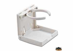 TREM SRL PORTABICCHIERE A RIBALTA IN ABS BIANCO