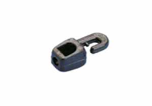 GIBELLATO GANCIO IN NYLON NERO MM.6 TERMINALE