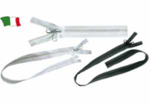 GENERAL PLASTIC SRL CERNIERA LAMPO DIVISIBILE PER TENDALINI BIANCA CM.150