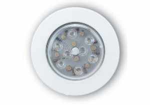 DSG LINE PLAFONIERA 16 LED INCASSO NYLON BIANCA