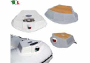 CEREDI DELFINIERA PER GOMMONI MOD B. MM.460X340X130 GRIGIA IN PVC