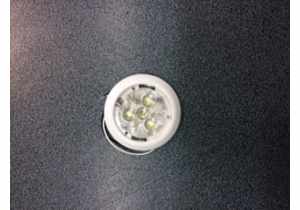 DSG LINE PLAFONIERA 3 LED SOVRAPPOSTA NYLON BIANCA MM.70
