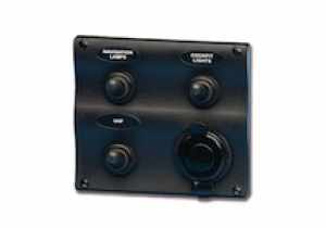 TREM SRL PANNELLO MOD.BOAT 3 INTERRUTTORI+PRESA