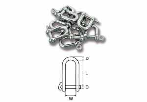TREM SRL GRILLO DIRITTO INOX MM.5