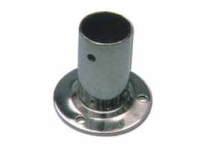 TREM SRL BASE CIRCOLARE 90 STAMPATA INOX MM.22