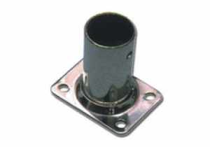 TREM SRL BASE RETTANGOLARE 90 STAMPATA INOX MM.25