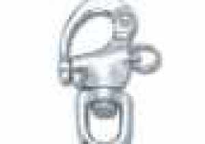 TREM SRL MOSCHETTONE SPINNAKER OCCHIO GIREVOLE MM.128
