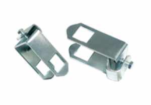 DSG LINE STAFFA FISSAGGIO SCATOLATO MM.40 RULLI LATERALI 100X40