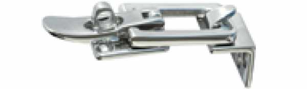 CHIUSURA A LEVA C/PORTALUCCHETTO IN ACCIAIO INOX MOD.C