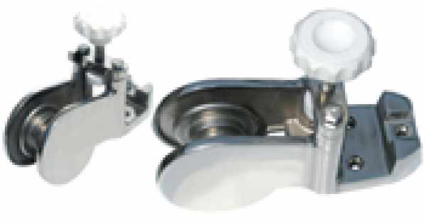 MUSONE DI PRUA IN ACCIAIO INOX CON BLOCCO MM.340