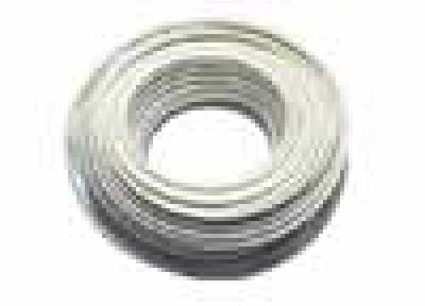 CAVO IN ACCIAIO INOX AISI 316 49 FILI RIVESTITO IN PVC MM.4 X 8