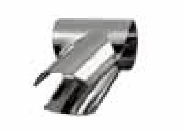 RACCORDO A "T" INCLINATO 60 APERTO STAMPATO INOX MM.22