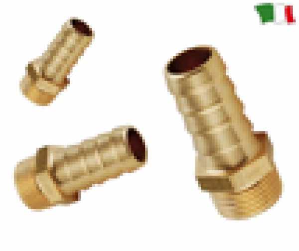PORTAGOMMA IN BARRA ESAGONALE DA 1/2" X 14MM IN OTTONE PESANTE