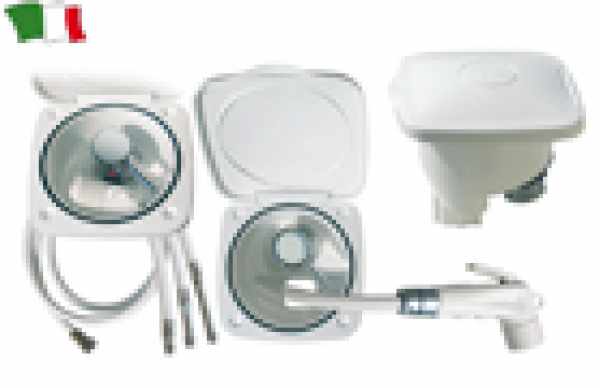 CONTENITORE COMPLETO DI MISCELATORE MOD.A