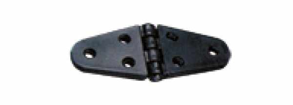 CERNIERA OVALE PC. MM.40 X 100 NYLON SPESSORE MM.4,2