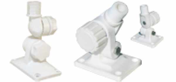 BASE ANTENNA VHF DOPPIO SNODO CON 2 MANOPOLE