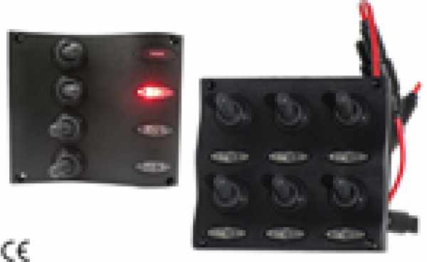 PANNELLO MOD.BOAT LED 4 INTERRUTTORI