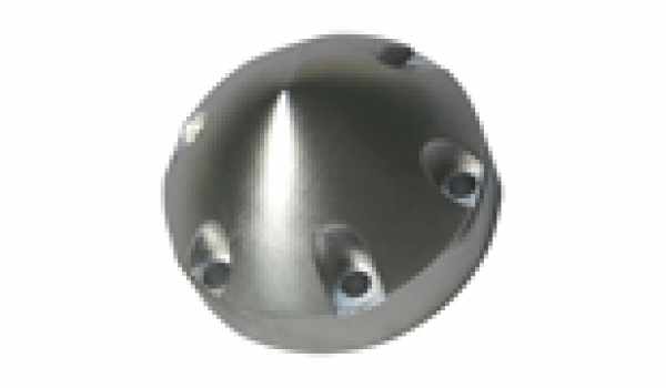 ANODO OGIVA ELICA DI PRUA MAX PROP A 6 FORI MM.61