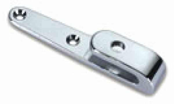 GANCIO PER SCALETTA OTTONE CROMATO