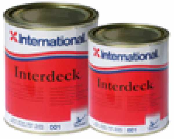 PITTURA ANTISDRUCCIOLO PER CORPERTE INTERDECK ML.750 BIANCO INTERNATIONAL