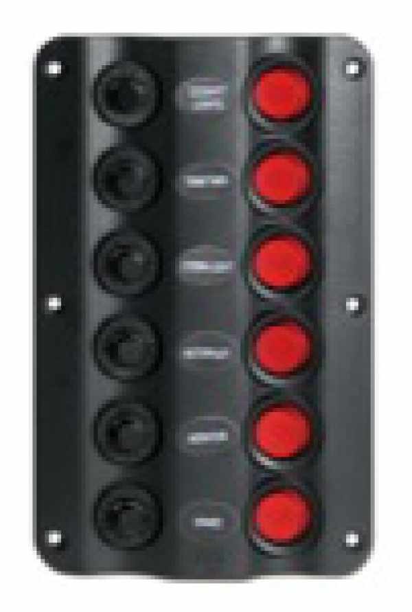 PANNELLO MOD.WAVE 6 INTERRUTTORI