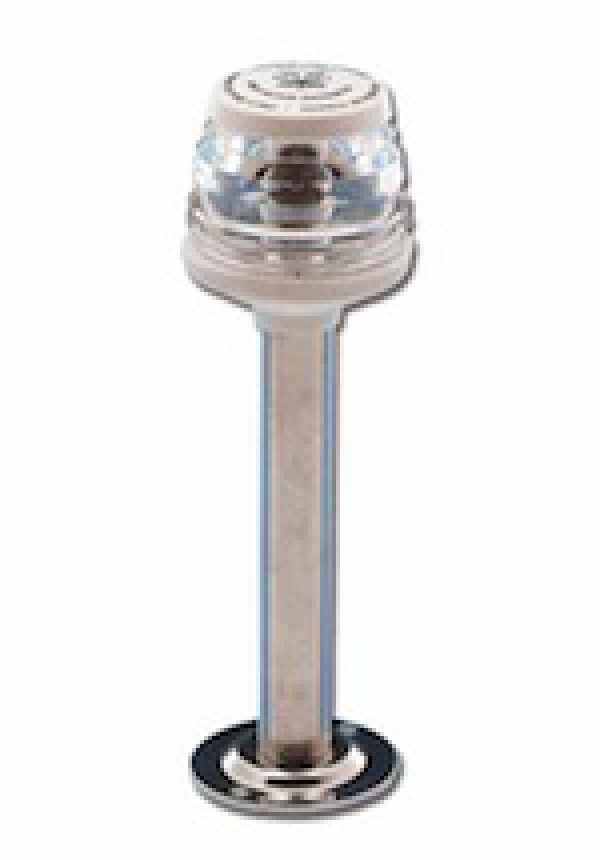 LUCE 360 CON BASE INOX