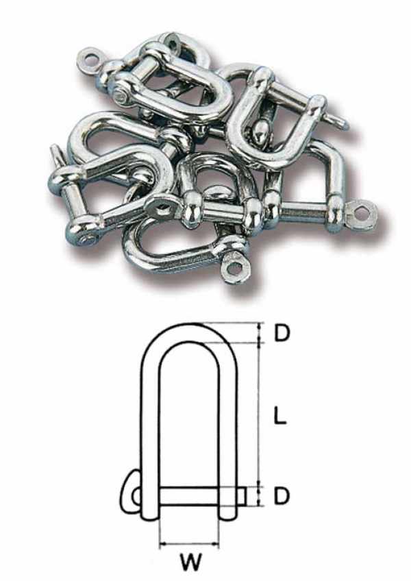 GRILLO DIRITTO LUNGO INOX MM.10