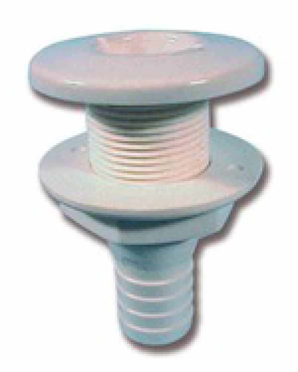 SCARICO A MARE MM.35 NYLON BIANCO