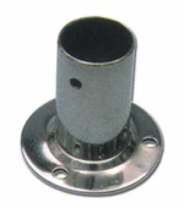 BASE CIRCOLARE 90 STAMPATA INOX MM.22