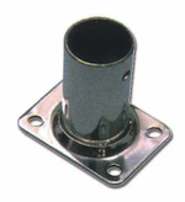 BASE RETTANGOLARE 90 STAMPATA INOX MM.22