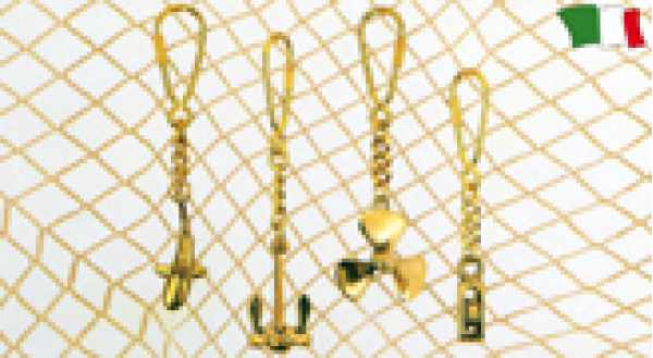 PORTACHIAVI OTTONE ANCORA PATENT