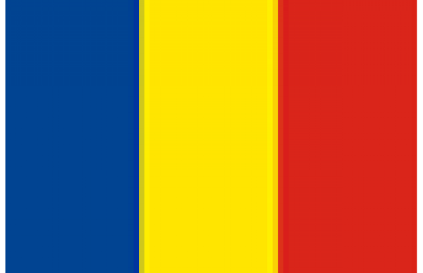 BANDIERA ROMANIA 40X60 IN STAMINA