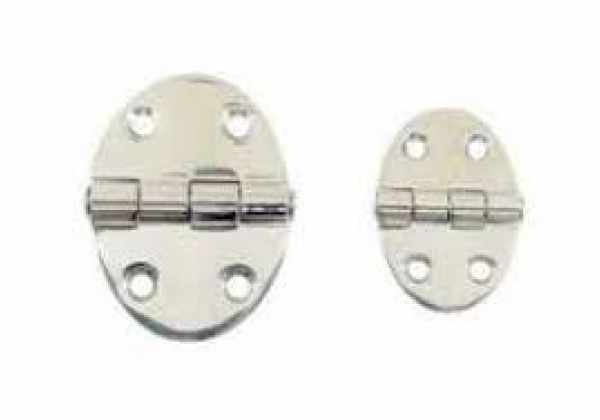 CERNIERA MICROFUSIONE MM.38 X 56 AISI 316 SPESSORE MM.4,5