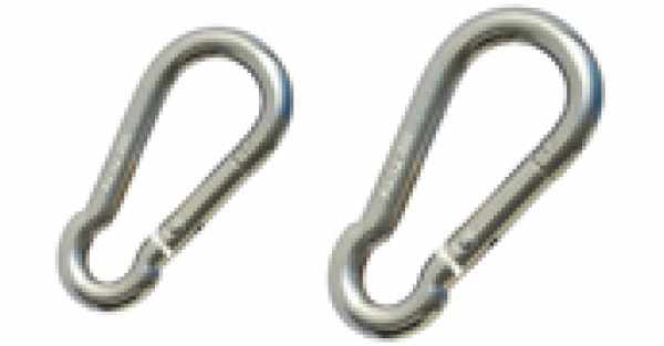 MOSCHETTONE STANDARD IN ACCIAIO INOX MM.4X40