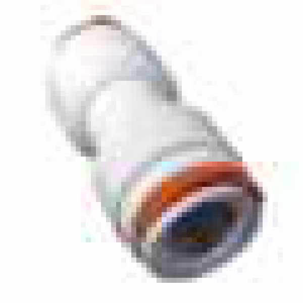 RACCORDO DI SCARICO DIRITTO PER SERBATOIO ACQUA POLIETILENE 3/8X16